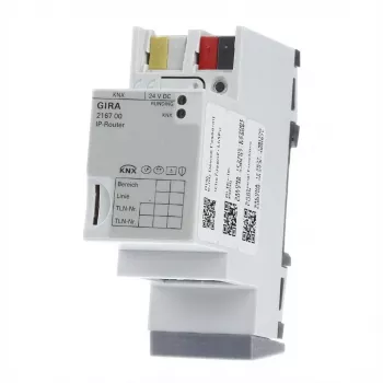 Router IP Gira REG 216700 para KNX/EIB — Modelo 216700, gateway de rede
