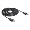 Cabo USB DeLOCK EASY-USB 2.0-A 5m preto