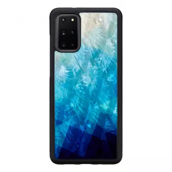 Capa de proteção iKins para Samsung Galaxy S20+ — blue lake acabamento preto