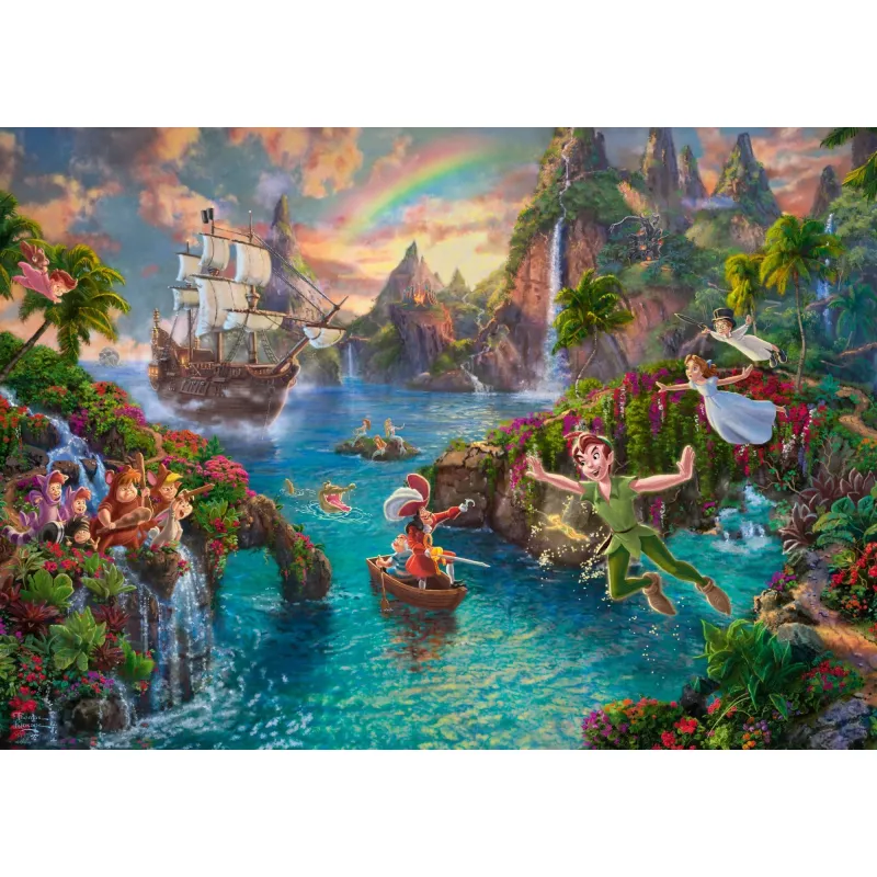 Puzzle Schmidt Spiele Disney Peter Pan 1000 peças Cartoons