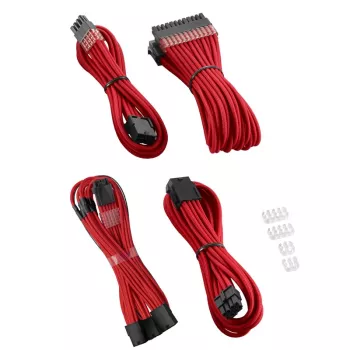 Conjunto de extensão de cabo CableMod CableMod PRO ModMesh 12VHPWR — vermelho