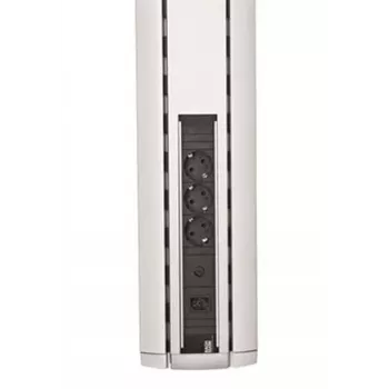 Tomada SMS X PD100003UK para suportes de ecrã X-Series, UK, preto