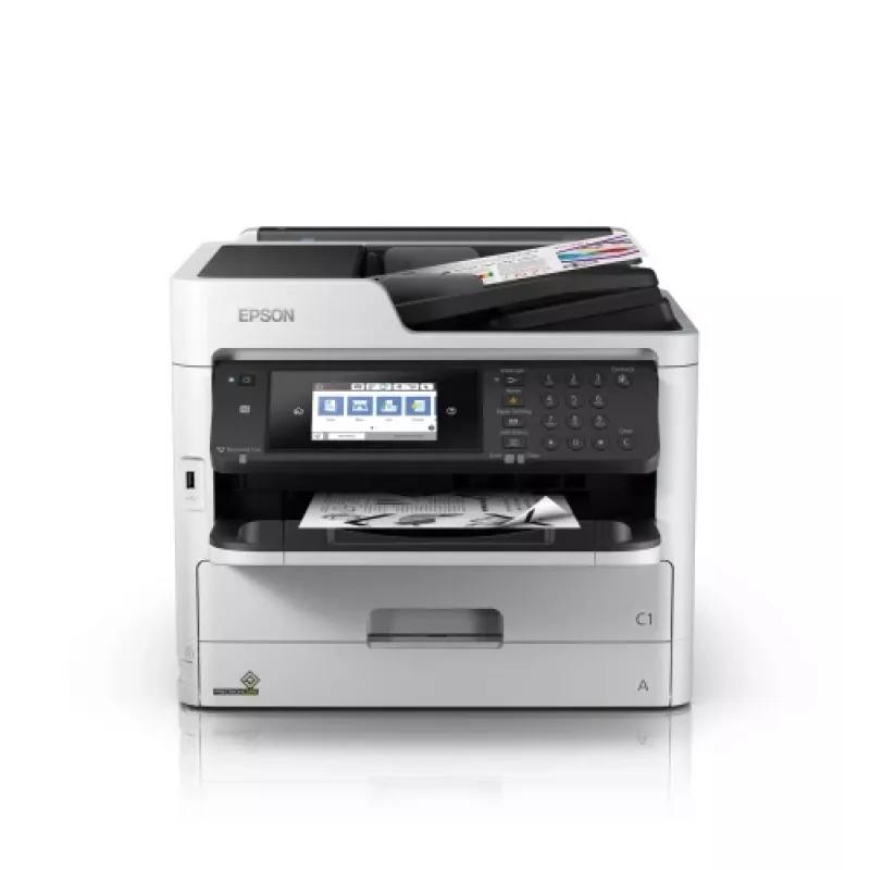 Impressora jato de tinta Epson WorkForce Pro WF-M5799DWF Multifunções monocromática A4, alto volume de impressão 60.000–100.000 páginas