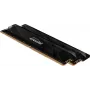 Crucial CP2K16G64C32U5B PRO Gaming OC DIMM Kit, 32GB, DDR5, 6400 Mhz, CL32, preto
