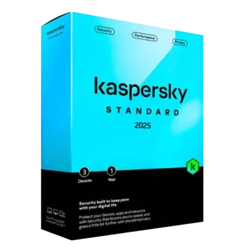 Kaspersky Standard | 3 dispositivos | 1 ano | UE