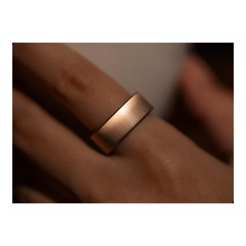 Ultrahuman Ring Air, ouro rosa, tamanho 6 | Ultrahuman
