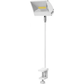 Projetor LED EUROLITE KKL-30 4100K branco — luminária compacta para interior e exterior, equivalente a 30 W