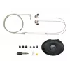 Shure SE535 headset com fios in-ear palco/estúdio transparente