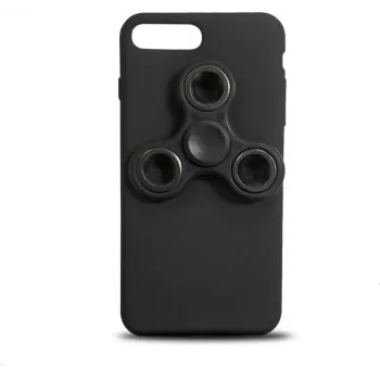 Capa para smartphone Spinner Case para Samsung A3 (2017) – preto, design robusto