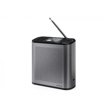 Rádio digital portátil Sharp DR-P530 (OSAKA) com porta USB, Bluetooth e receção FM