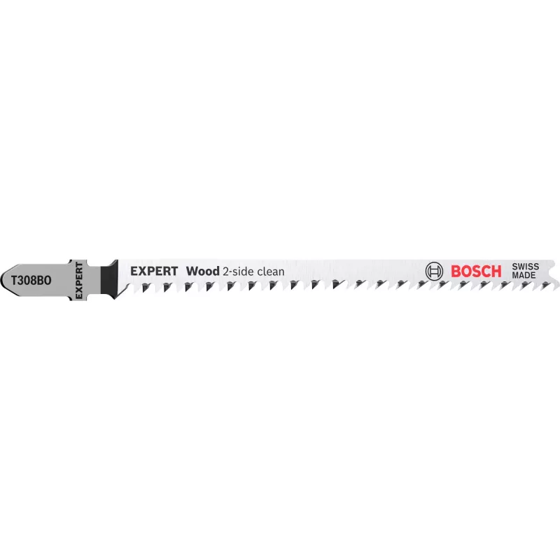 Lâmina de serra de recortar Bosch T 308 BO aço alto carbono (HCS) 25 unid.