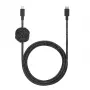 Cabo USB-C para Lightning Native Union Night cabo 3 m – preto/cinzento, 3 m de comprimento