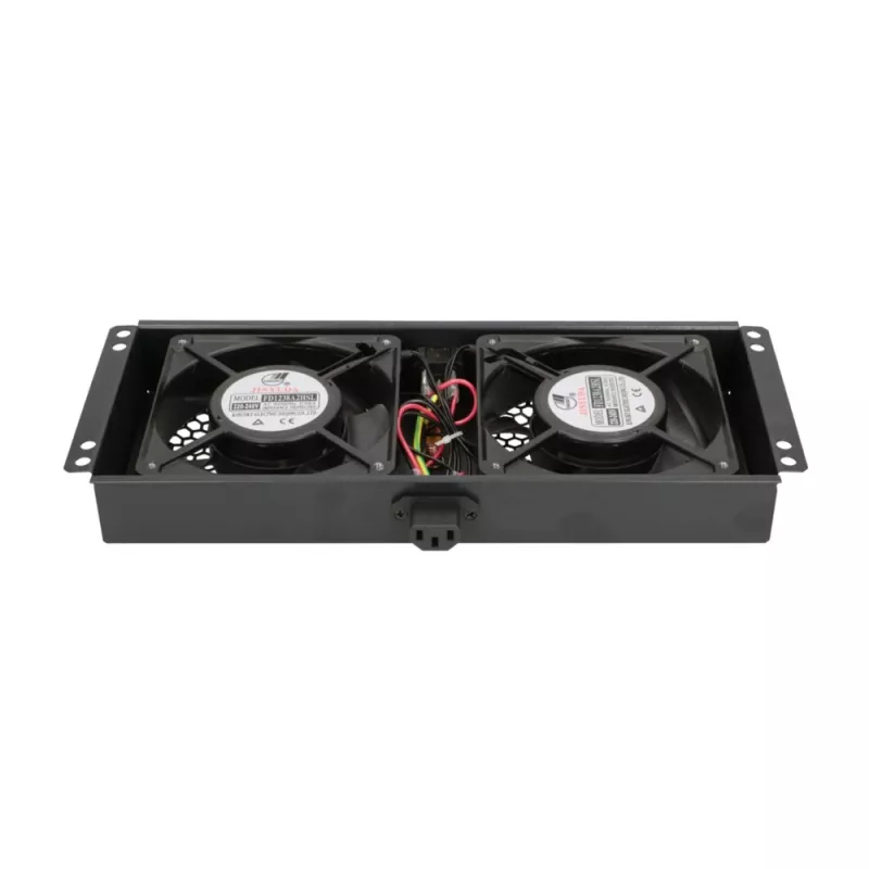 Ventilador de arrefecimento Extralink 2 FANS ROOF COOLING UNIT 220V AC preto metal