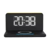 Despertador digital Terratec ChargeAir preto amarelo 286141
