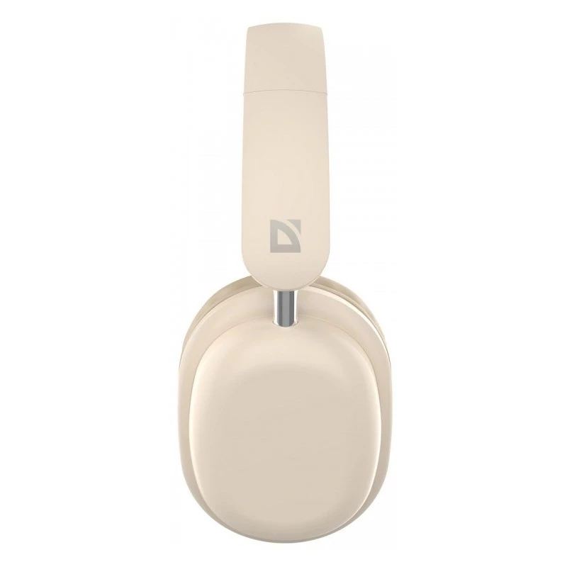 Defender FreeMotion B640 auscultadores sem fios on-ear, Bluetooth 5.3, USB-C, AUX 3,5 mm, 20–20000 Hz, 105 dB, bege