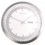 NeXtime Relógio de parede 3009 Captain, Ø44 cm, branco