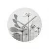 Relógio de parede NeXtime 8088 Grass, Ø43 cm, cinzento