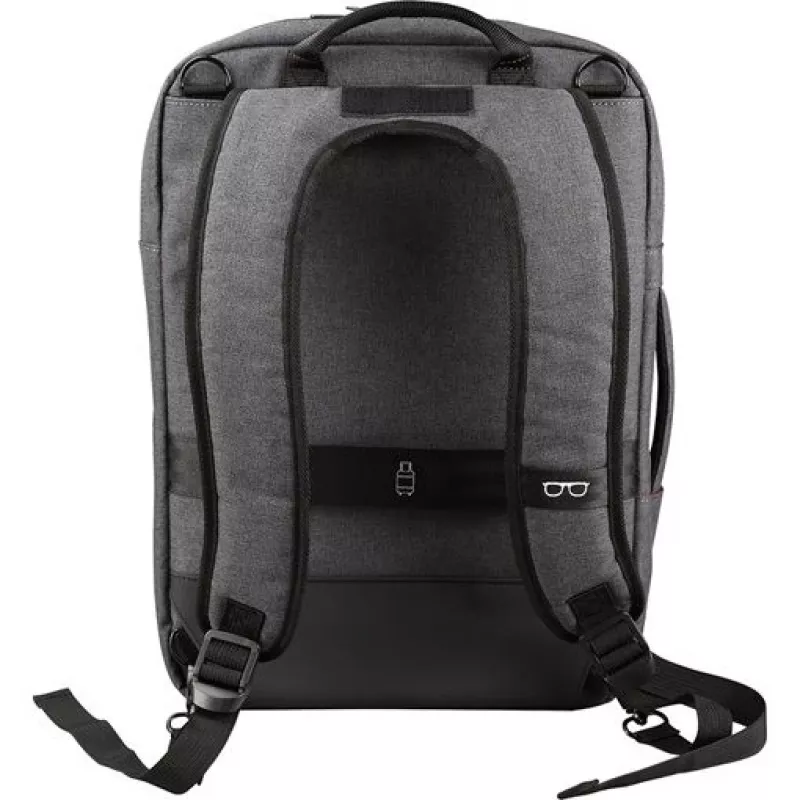 Yenkee YBB 1522GY Tarmac mochila para portátil 3 em 1, 15,6 polegadas
