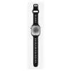 Pulseira Nomad Tempo Band preta de borracha — 20 mm de largura, compatível com pulsos de 155–193 mm
