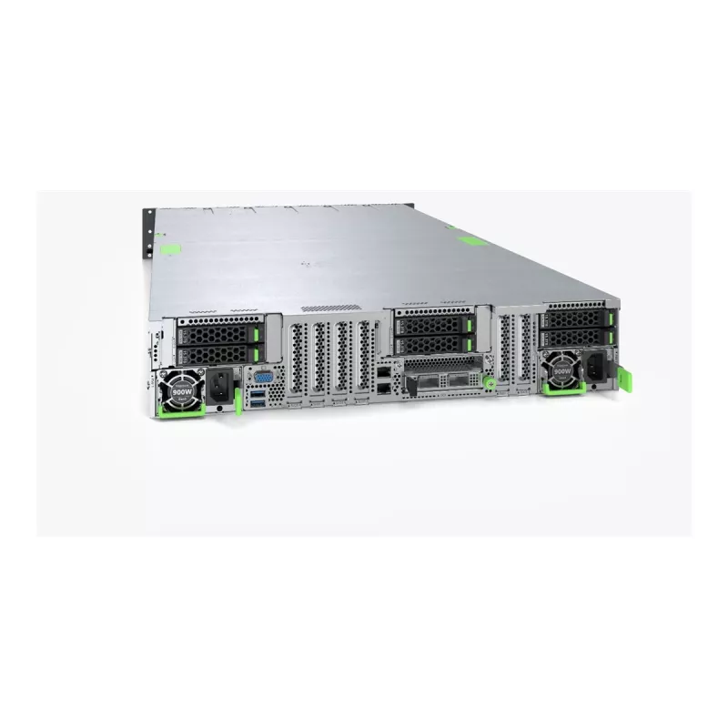 Fujitsu PRIMERGY RX2540 M7 servidor de bastidor 2U, Intel Xeon Silver 4410T 2,7 GHz 10C, 32 GB RAM, 16x SFF 2,5" hot-swap, 2x 900 W