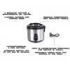 Panela de arroz e vaporizador Beper P101VAP002
