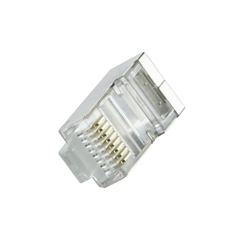 Conector de fios RJ45 LogiLink MP0022 preto transparente