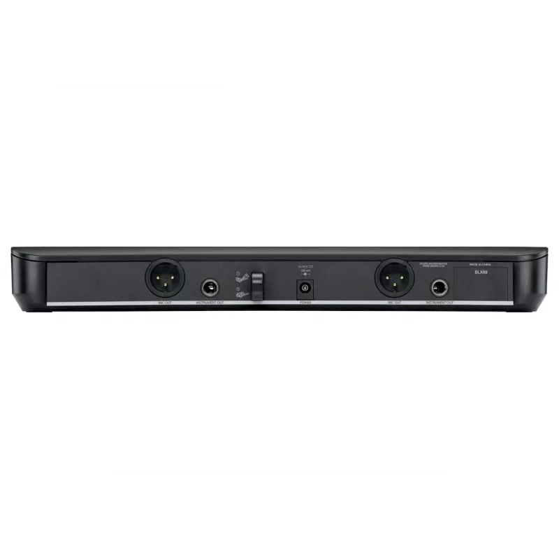 Shure BLX288E/SM58-H8E – Sistema sem fios com recetor e dois microfones SM58