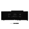 Bateria Green Cell DE102V3 para DELL Latitude E5250 E5450 E5550, 7,6 V 6200 mAh LiPo, preto