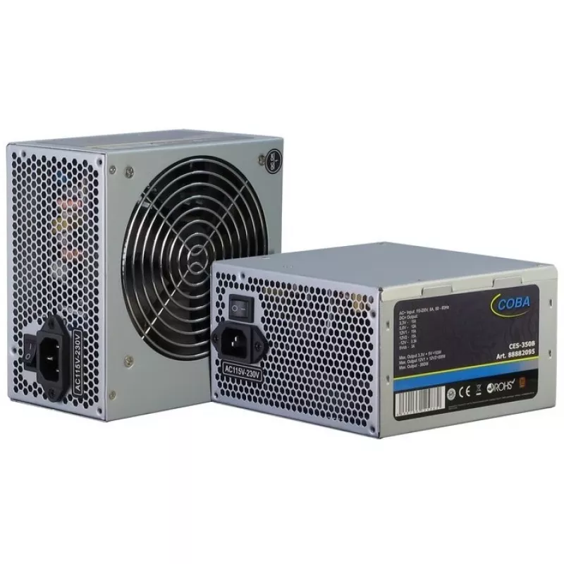 Fonte de alimentação Inter-Tech Coba CES-350B 350 W