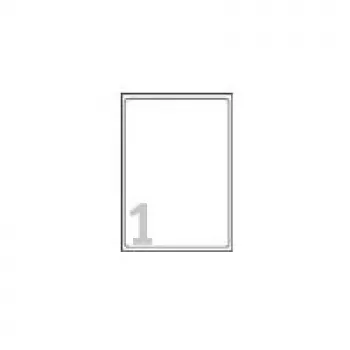 Avery Zweckform Avery - branco - 100 unid. etiquetas
