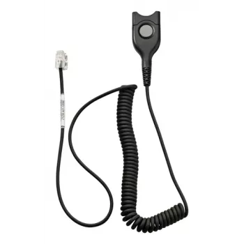 EPOS CSTD 01 - cabo para headset - EasyDisconnect para RJ-9 macho - cabo inferior padrão (1000836)