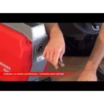 Desentupidor de tubos seccional Rothenberger 72687 Alemanha profundidade de embalagem 600 mm