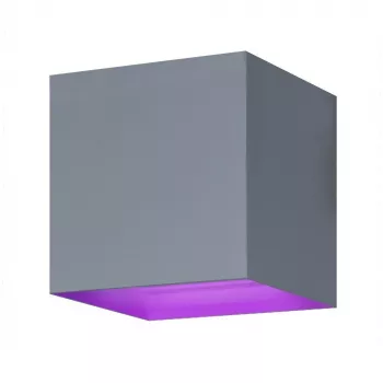 Aplique de parede exterior inteligente Hombli, cinzento