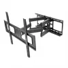 Suporte de parede exterior Manhattan para televisores e monitores, totalmente articulado, para ecrãs de 37-65 polegadas, VESA 200x200-600x400 mm, até 50 kg, resistente às intempéries, preto