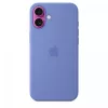 iPhone 16 Plus capa de silicone com MagSafe - Periwinkle