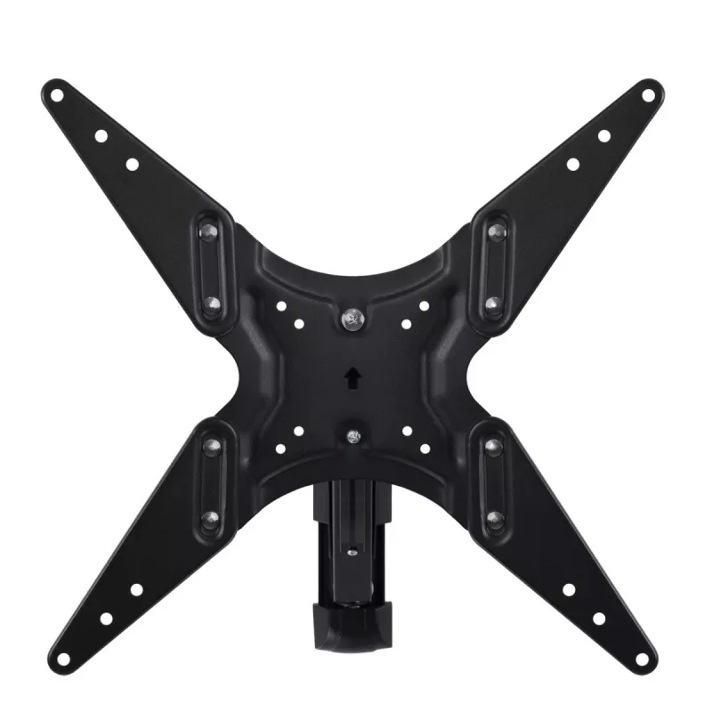 Suporte de TV com mola a gás MACLEAN MC-784 para televisores de 32–55 polegadas, inclinação e altura ajustáveis, carga máx. 21 kg, montagem na parede, preto