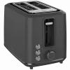 Torradeira elétrica AENO ATS0001G — 2 ranhuras, 220–240 V 50–60 Hz, 920–1080 W, 3 modos, 7 níveis de tostagem, cinzento