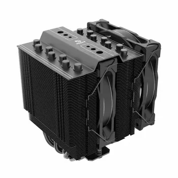 Refrigerador a ar Akasa SOHO H7 12 cm preto 500-2000 rpm rolamento cerâmico