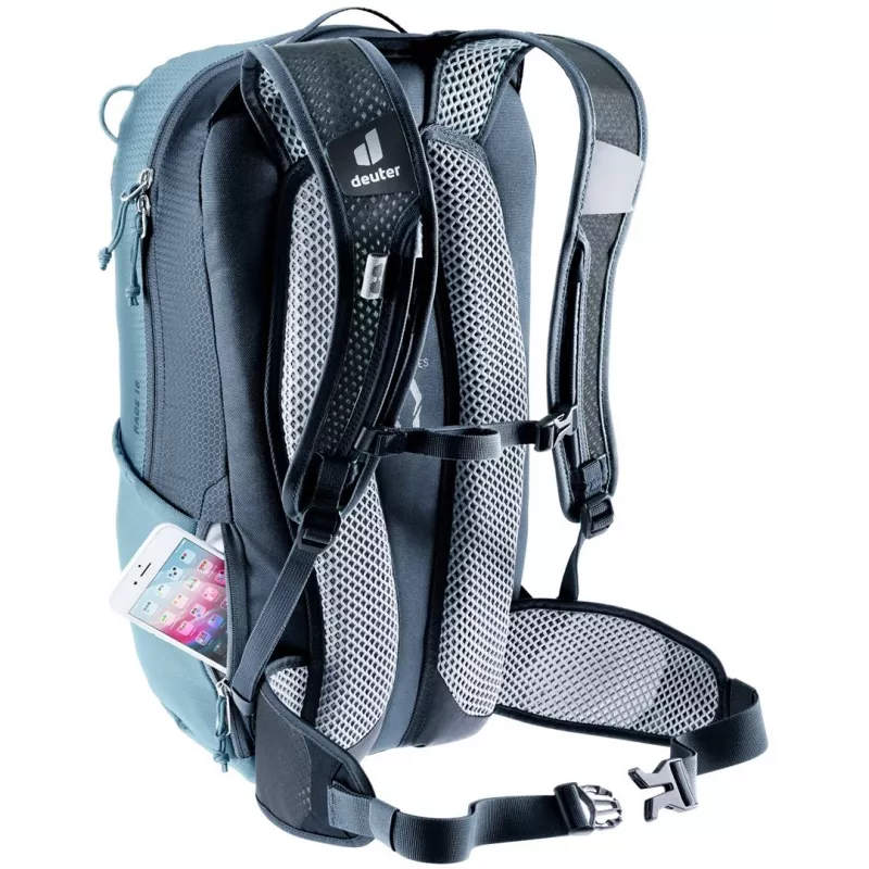 Mochila de bicicleta Deuter Race 16 - Atlântico/Tinta