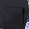 Andarilho com quatro rodas e assento, azul/preto