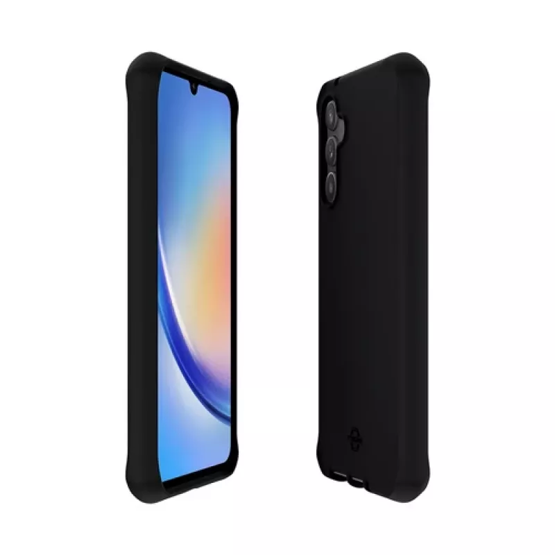 Mobilis Spectrum_R 066040 capa para Samsung Galaxy A34 5G, preto sólido mate