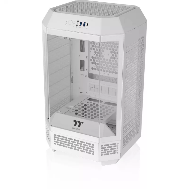Caixa de PC Thermaltake The Tower 250 Snow Mini Tower branco