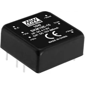 Fonte de alimentação MEAN WELL SKM10C-03 10 W entrada 36-75 V