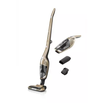 Aspirador vertical ETA ETA745390000 2-em-1 (a seco), ciclónico, 0,55 L, iões de lítio, dourado
