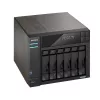 NAS Asustor LOCKERSTOR 6 Desktop Intel® Celeron® N5105 8 GB DDR4 HDD ADM preto