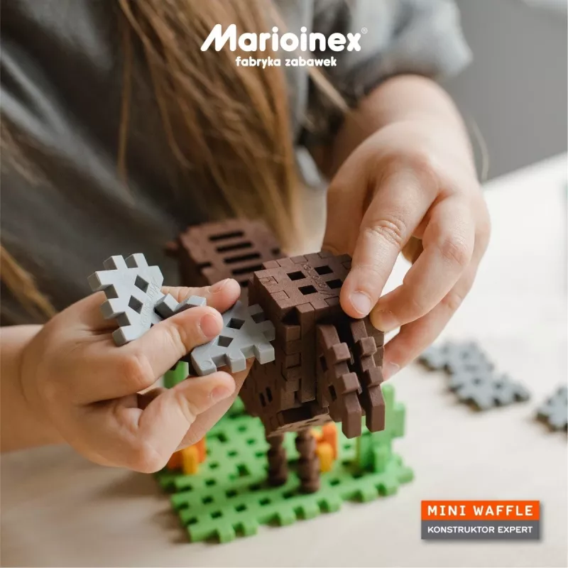 Marioinex Mini Waffle blocos de construção Constructor Expert, 501 peças