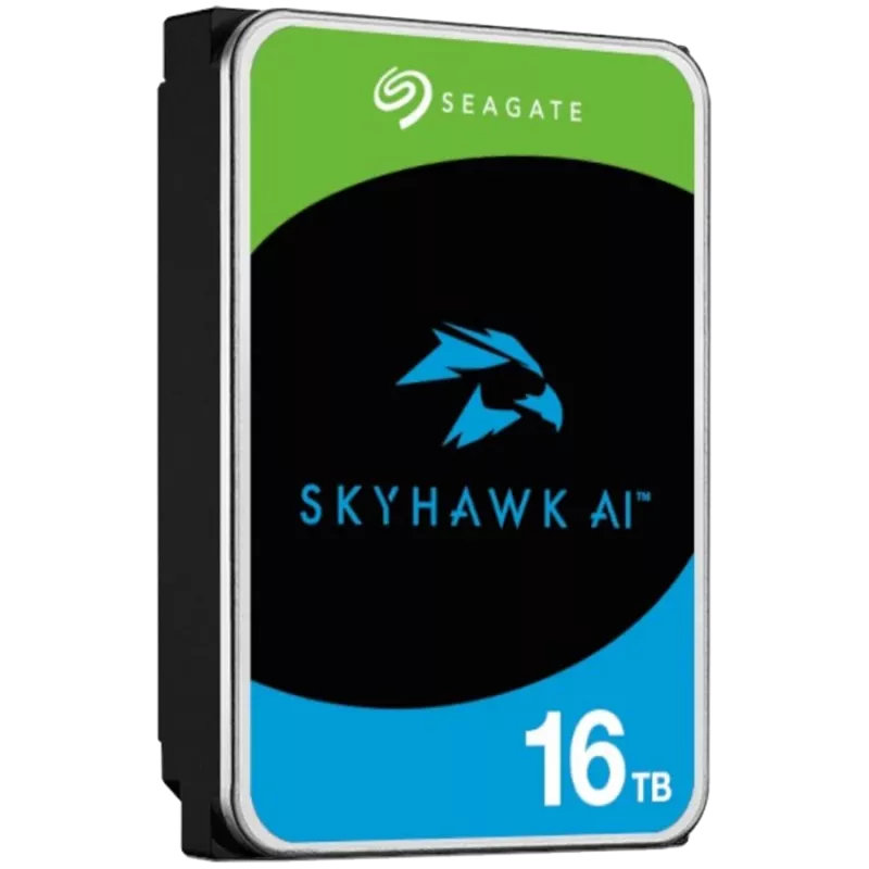 Seagate SkyHawk AI ST16000VE005 disco rígido interno 16 TB 7200 RPM 512 MB 3,5 polegadas Serial ATA III