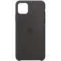 Apple - capa de proteção para telemóvel - silicone - preto - para iPhone 11 Pro Max (MX002ZM/A)