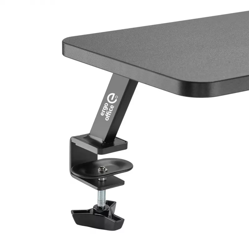 Prateleira de secretária para monitor Ergooffice.eu ER-409, fixação com parafusos, compatível com 13–32 polegadas, carga máx. 20 kg