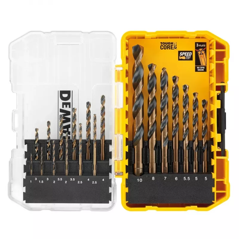 DeWalt DT70728-QZ conjunto de brocas para metal, 19 peças